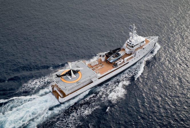 Damen delivers two 71-metre dive support vessels: S/V UMM ALHOUL and S/V DALOOB