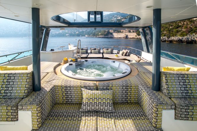Reduced charter rate from 36m ZULU explorer yacht in Balearics and France