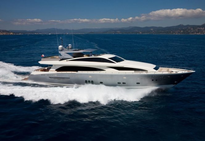 Enjoy Italy and South of France with 37m motor yacht NYOTA and no delivery fees