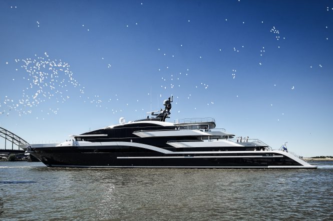 Oceanco 90m/295ft superyacht DAR (Project Shark, Y717) delivered