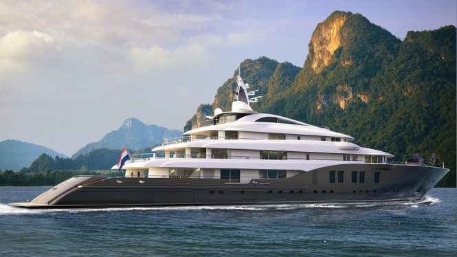 Icon Yachts officially reveals 84-metre Icon280 superyacht