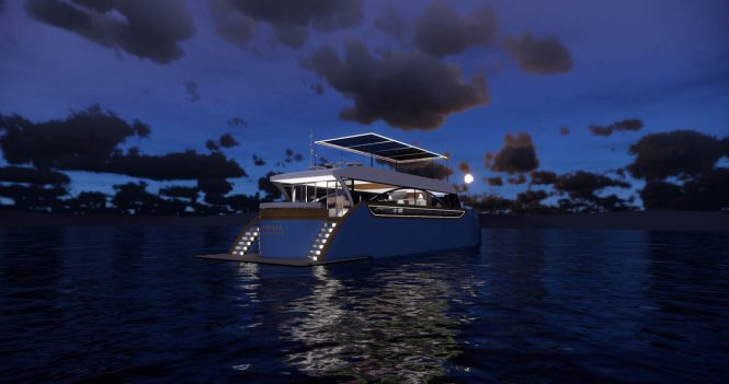 A Yacht Charterer’s Dream: Catching Light to launch a Solar Electric 35m Super Yacht ‘Josiah’ in 2018