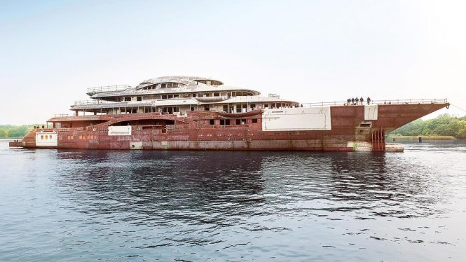 Launch date nears for Lurssen 111-metre superyacht Project TIS