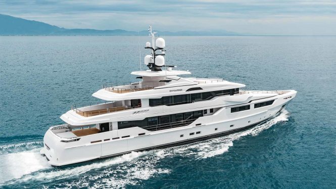 Enjoy 15% off yacht charters in West Med aboard 46m ENTOURAGE