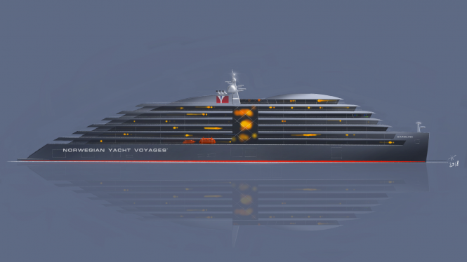 187m Luxury Megayacht Project Caroline: The largest and most ambitious to date