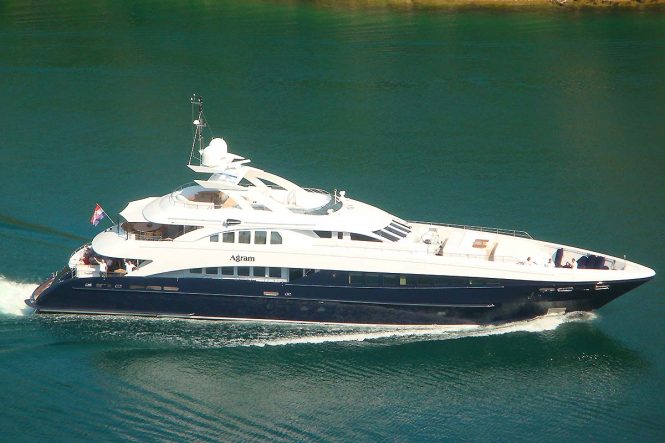 Last Minute Charter Deal with 44m AGRAM for Yacht Vacations in Croatia
