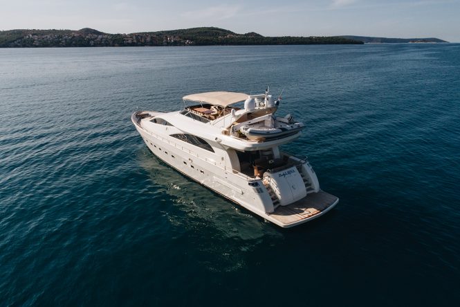 26m charter yacht LADY LONA offering up to 15% off in the Adriatic