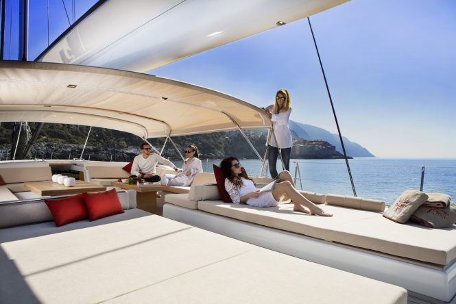 Relaxing environment and deck areas to truly unwind