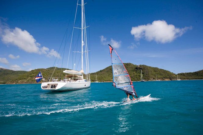 30m Sailing Yacht RAPTURE offering 10% off yacht charters from Ibiza to Palma