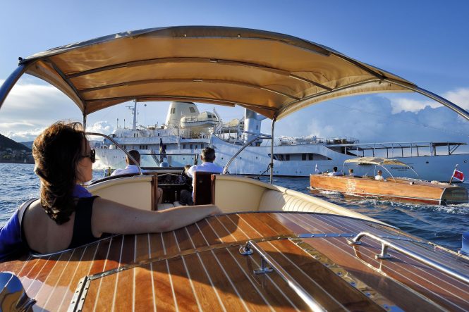 In Pictures: The 2018 Party Aboard Christina O in Monaco