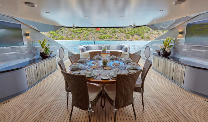 exterior dining