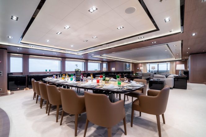 Formal dining area