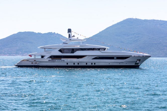 Baglietto launches second 48m T-Line motor yacht hull 10228