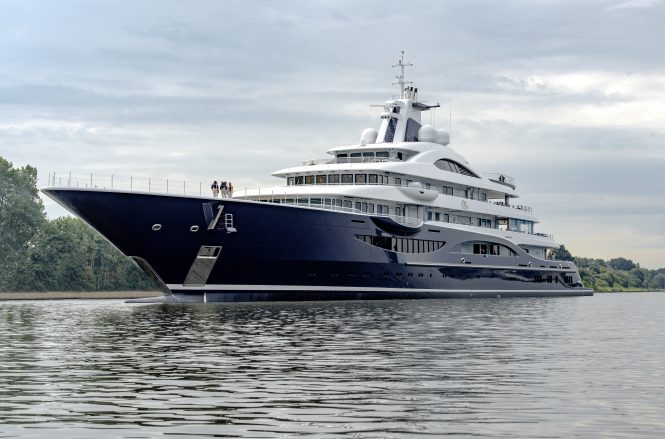 Brand new 111-metre MEGA YACHT Project TIS: further details