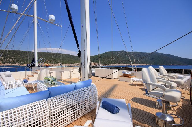 50m Sailing yacht MEIRA offers October special charter rate