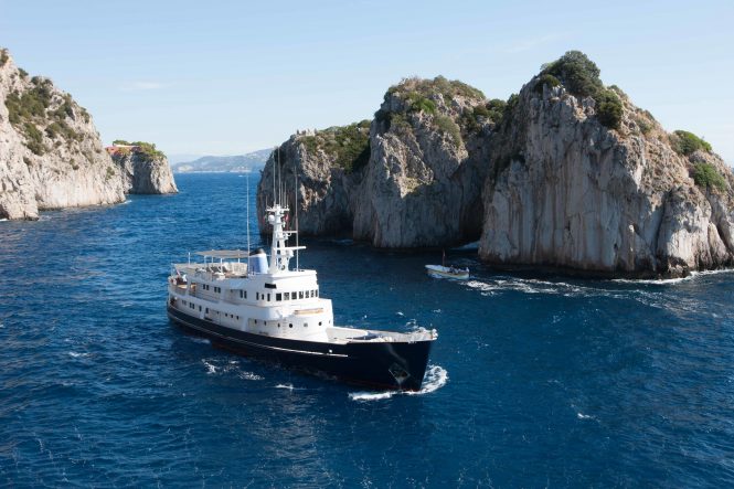 Discounted West Med Superyacht Charters with 43m ex-ice breaker ICE LADY