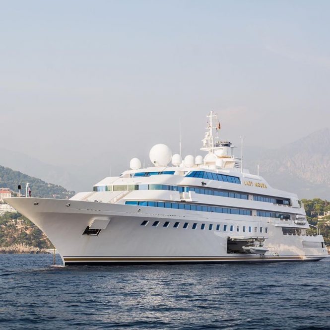 US$ 250 million Mega Yacht Lady Moura