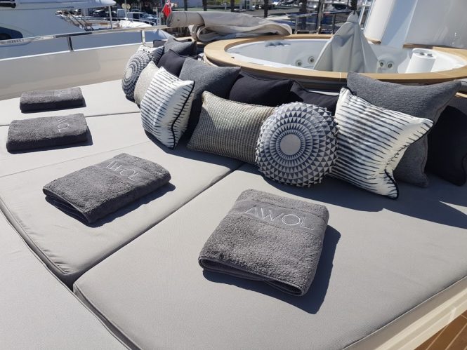 37m Yacht AWOL Offering Last Minute Special in the Mediterranean