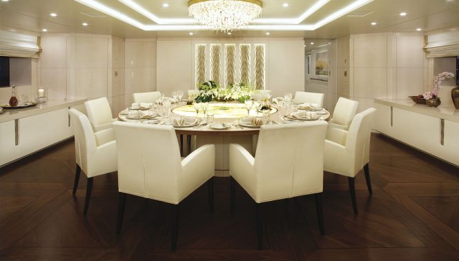 Modern and light interiors with inviting ambience