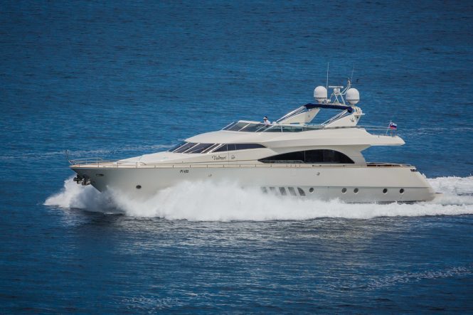 28m motor yacht VELLMARI available at reduced price in Croatia