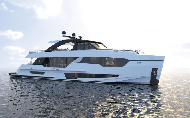 The Ocean Alexander 90 begins testing ahead of official launch