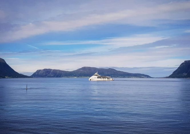 Sea trials commence for 88-metre superyacht Olivia O