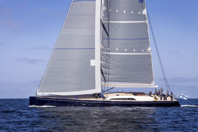 Nautor’s Swan launches fourth 115′ sailing yacht ‘Odin’