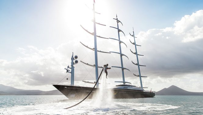 20% OFF all charters aboard 88m MALTESE FALCON in September