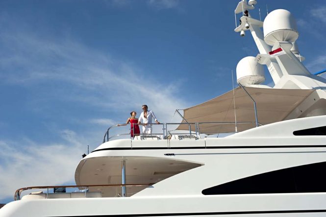 aft decks offering plenty of space to relax