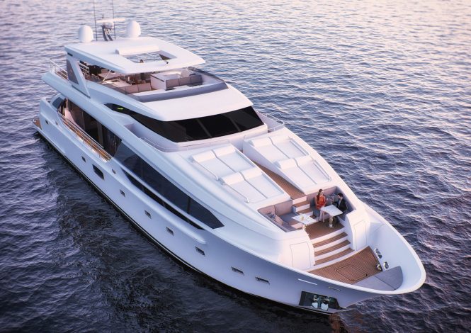 First CC115 superyacht from Horizon prepares for delivery