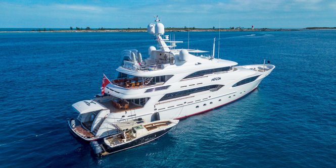 Charter Outstanding 46m Superyacht AVALON in the Caribbean this Winter
