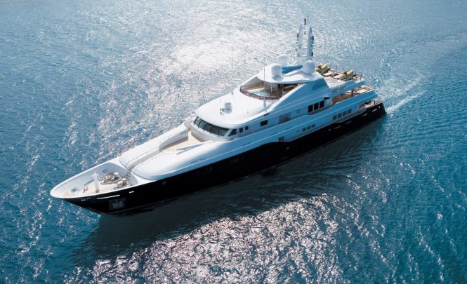 Celebrate Thanksgiving with family aboard 50m luxury yacht ODESSA in the Caribbean