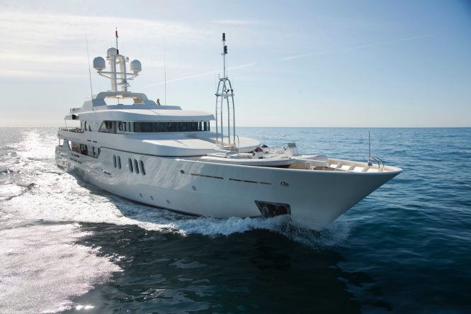 20% Off Charters with 50m Amels superyacht MERCURY in Greece