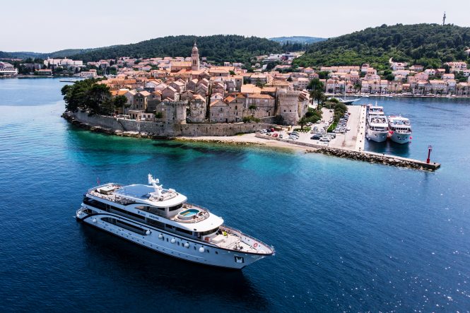 Ultra-luxurious charter yacht DESIRE 2 in-build in Croatia