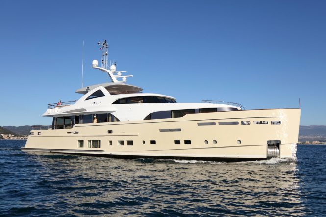 34m SOLIS accepting 7-night Christmas yacht charters in the Caribbean