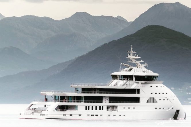 Luxury yacht Olivia O delivered and cruising the Mediterranean
