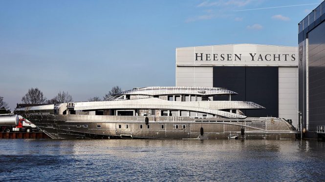 Construction update: 50m Heesen superyacht Project Aster