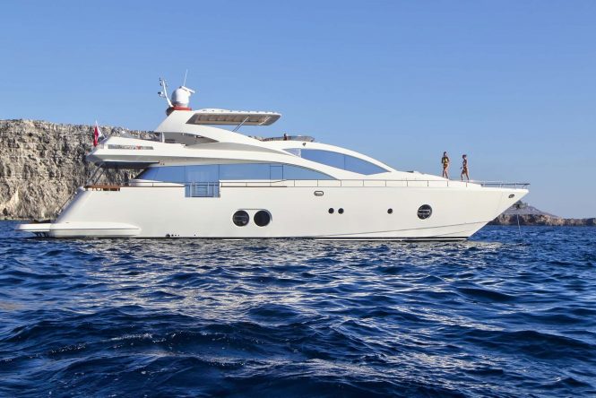 20% off Balearics charters with motor yacht SICILIA IV