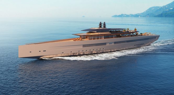 Sinot’s mesmerising 115m mega yacht concept ‘ART OF LIFE’