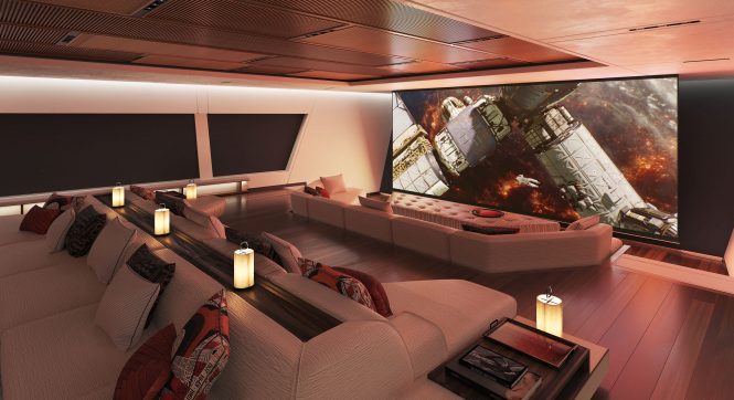 Stern Lounge cinema setting