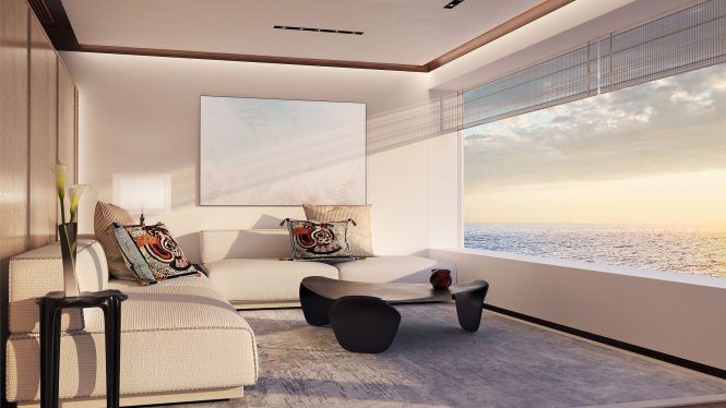 VIP Guest State Room lounge seating