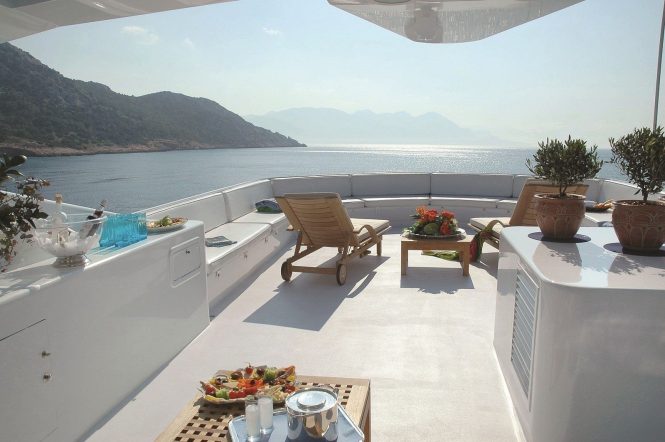 View from the sun deck