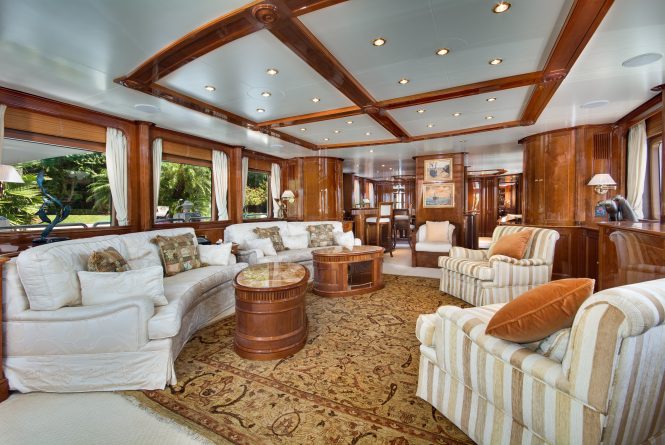Comfortable saloon