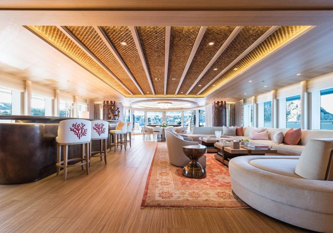 Fabulous interiors with huge on board spaces