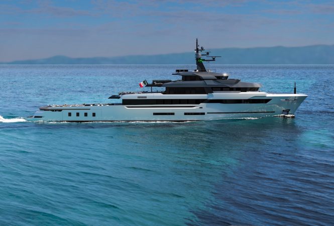 The 67-metre explorer yacht from Hot Lab and VSY