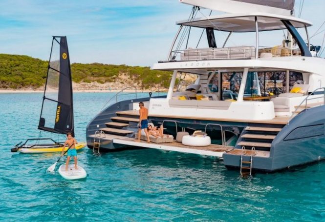 Lagoon 77 catamaran BABAC