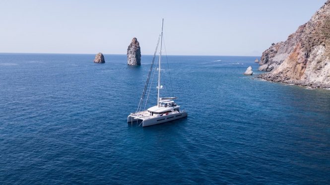Brand-new 23m sailing cat BABAC available in Caribbean this winter