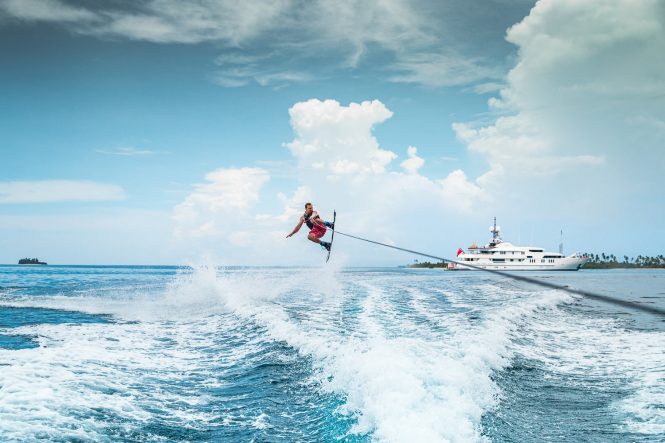 Exotic Tahiti Superyacht Charter aboard 61m Calypso