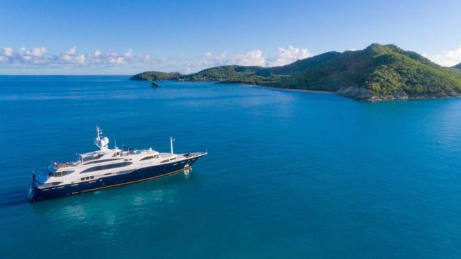 Caribbean and Bahamas Charter Holidays with 59m Motor Yacht ANDIAMO