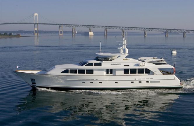 55m Superyacht Cynthia ready to host guests for Caribbean and Bahamas charter vacations